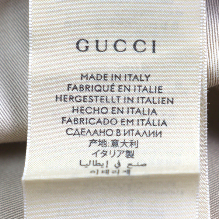 Excellent GUCCI hat GG Canvas Fedora Hat GG Marmont leather-trimmed L 576587