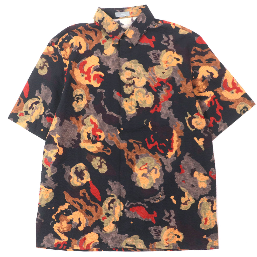 Great DIOR DUNCAN GRANT AND CHARLESTON Short sleeve shirt Seersucker 39