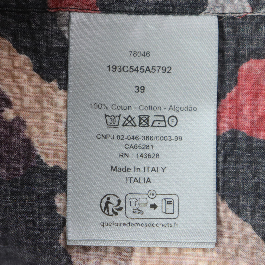 Great DIOR DUNCAN GRANT AND CHARLESTON Short sleeve shirt Seersucker 39
