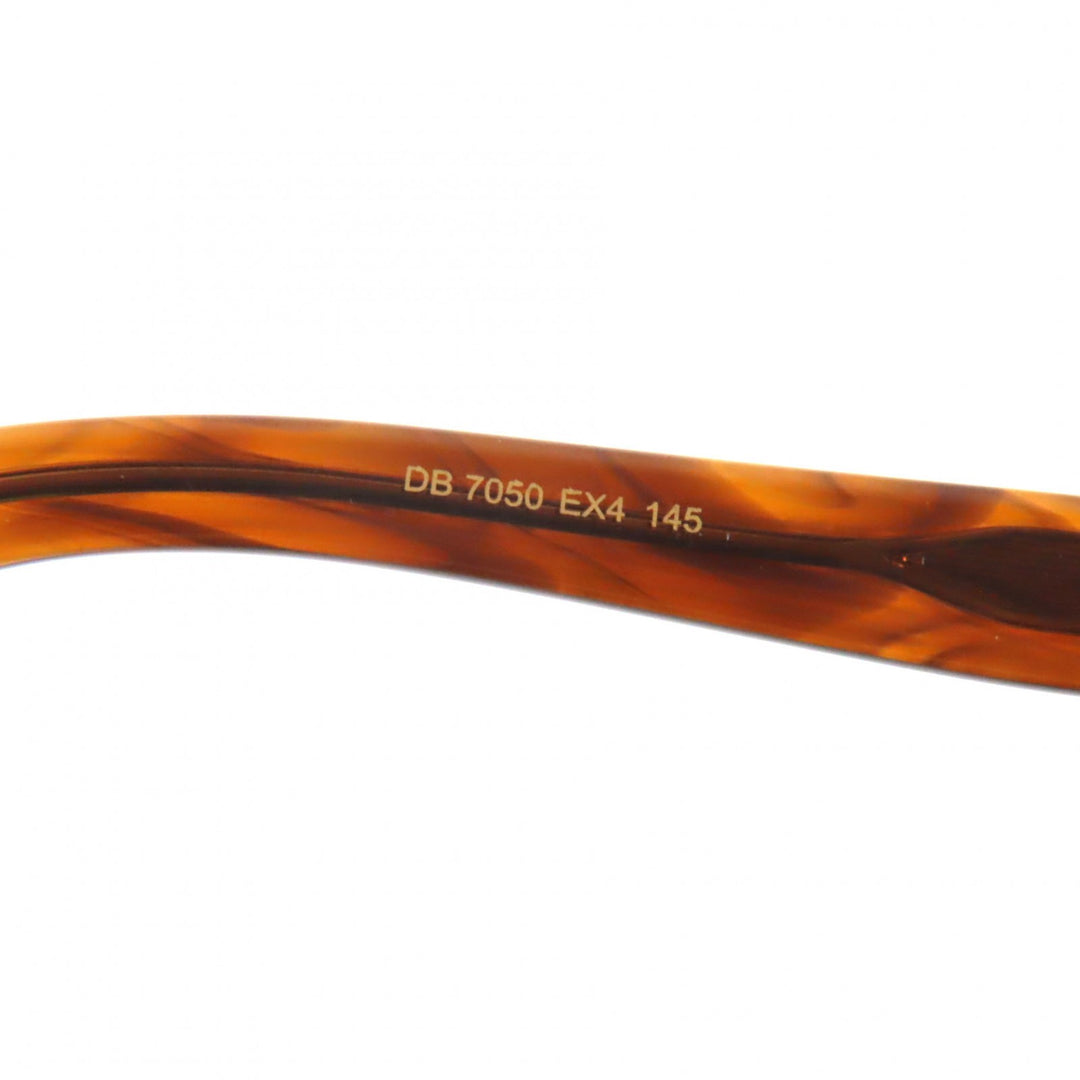 Pristine Eyewear by David Beckham Glasses Marble Pattern Clear brown mens DB7050