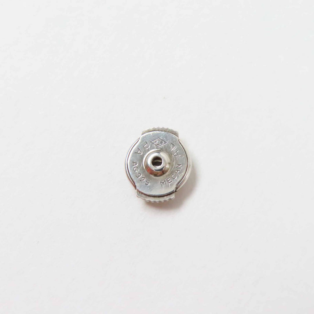 Great HERMES Pierce Loop Medium Pierce For both ears Silver AG925 Women