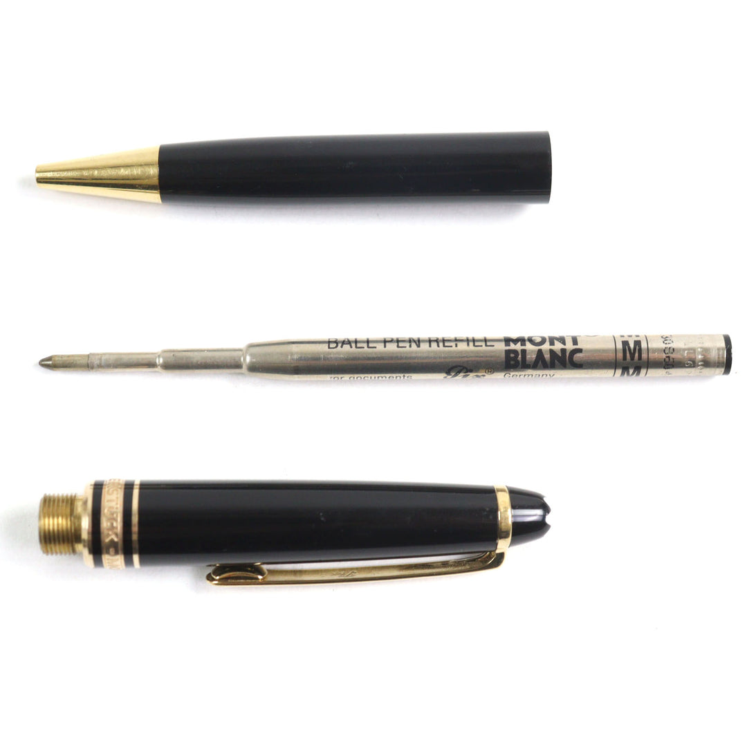 MONTBLANC Ballpoint pen Meisterstück Classic Logo engraved White Star