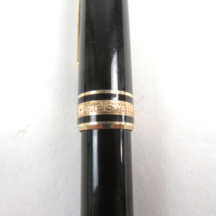 MONTBLANC Ballpoint pen Meisterstück Classic Logo engraved White Star