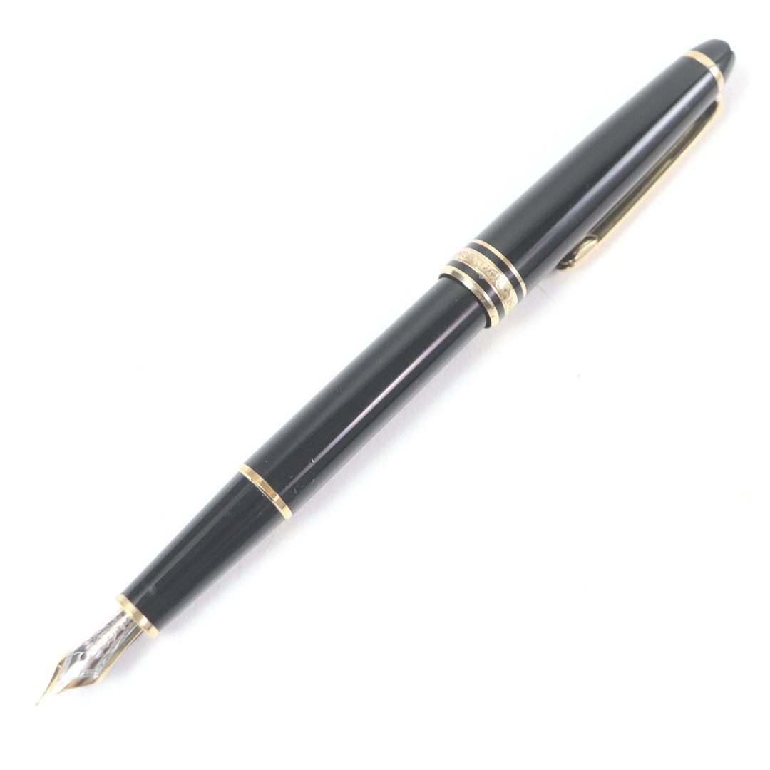 Very Good MONTBLANC fountain pen Meisterstück Classic Cap type black 14K mens