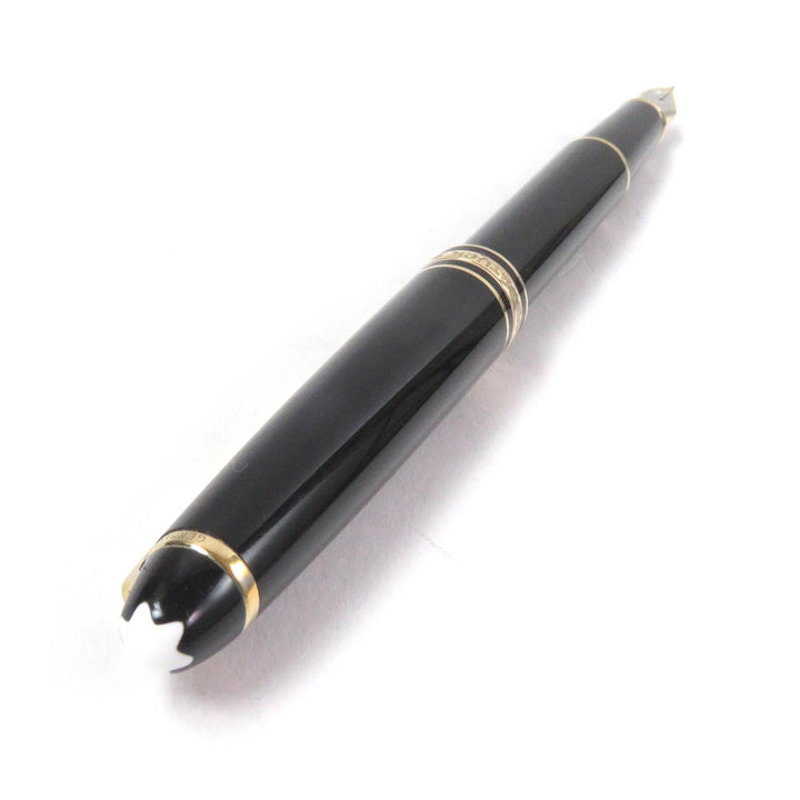 Very Good MONTBLANC fountain pen Meisterstück Classic Cap type black 14K mens