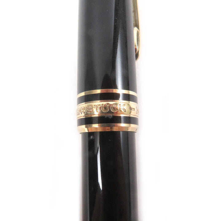 Very Good MONTBLANC fountain pen Meisterstück Classic Cap type black 14K mens