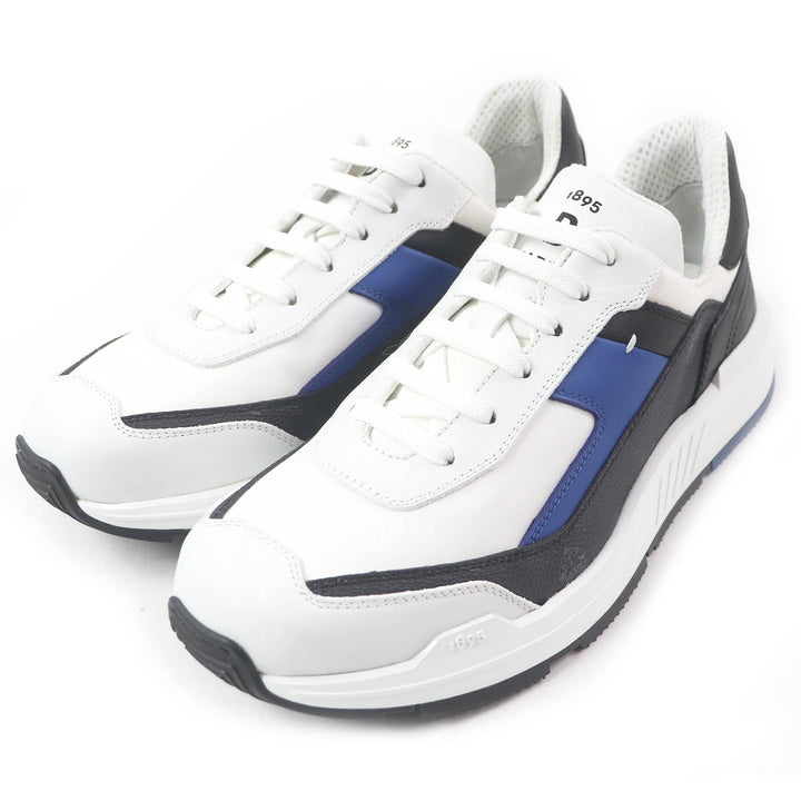 Pristine BERLUTI Low cut sneakers pulse White system leather mens 7