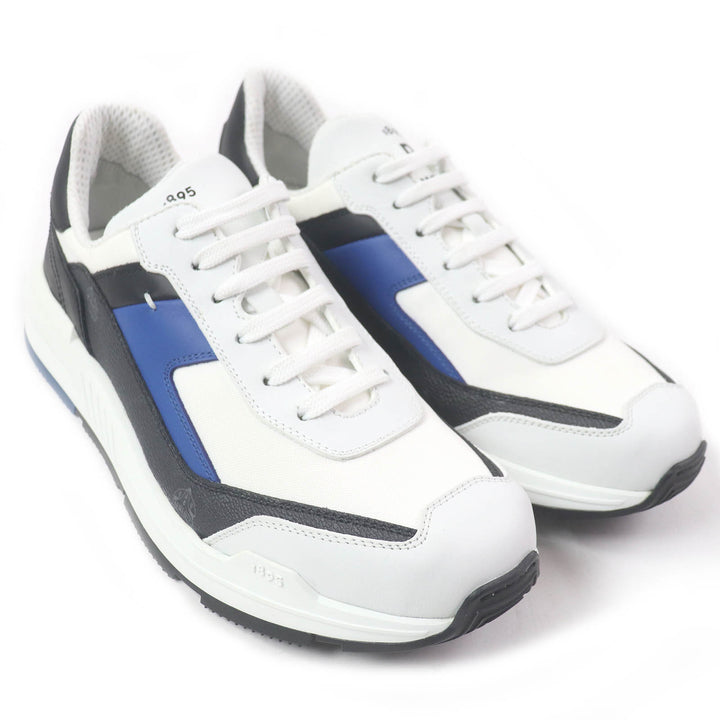 Pristine BERLUTI Low cut sneakers pulse White system leather mens 7