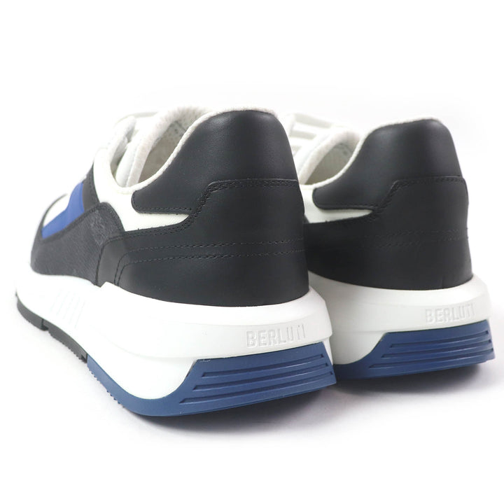 Pristine BERLUTI Low cut sneakers pulse White system leather mens 7