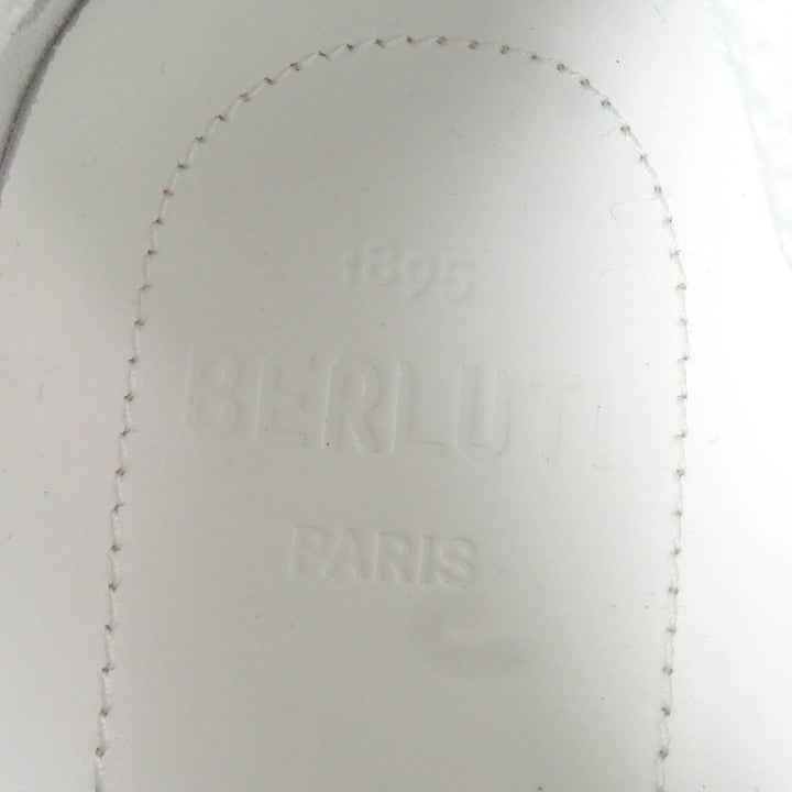Pristine BERLUTI Low cut sneakers pulse White system leather mens 7