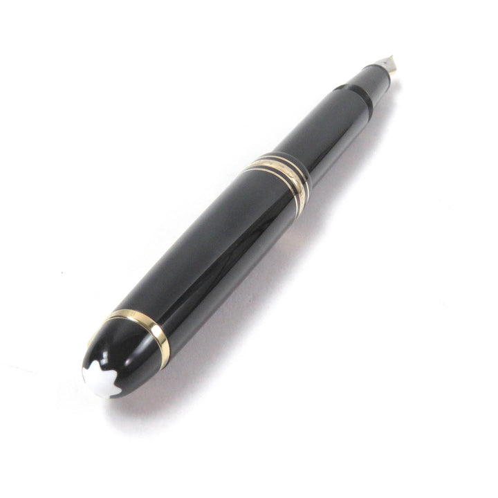 Very Good MONTBLANC fountain pen Meisterstück Classic Cap type black 14K mens
