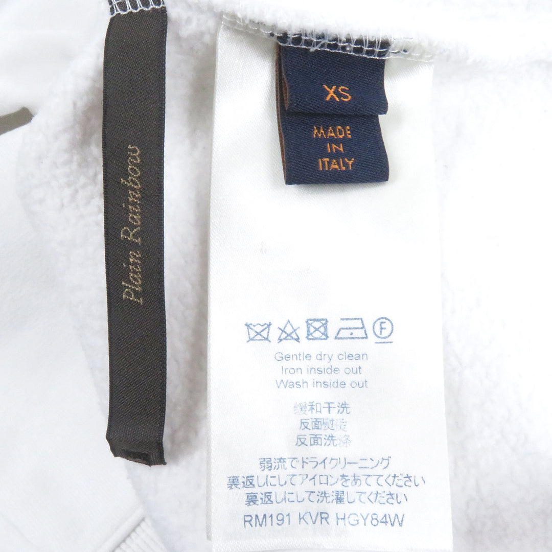 Great LOUIS VUITTON sweat The Wizard of Oz Plain Rainbow white cotton mens XS
