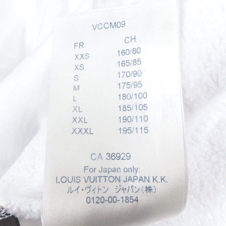 Great LOUIS VUITTON sweat The Wizard of Oz Plain Rainbow white cotton mens XS