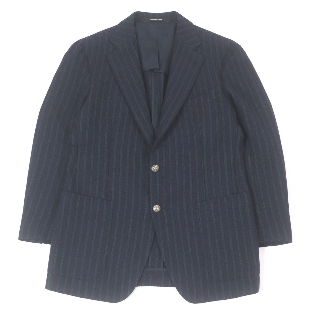 Excellent TAGLIATORE tailored jacket Brilla Fabric Emblem Logo Button Single
