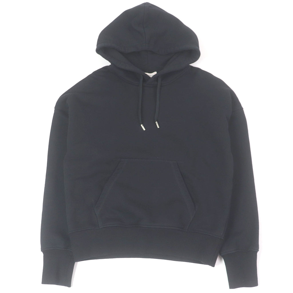 Great Alexander McQueen Parker logo embroidered pullover black
