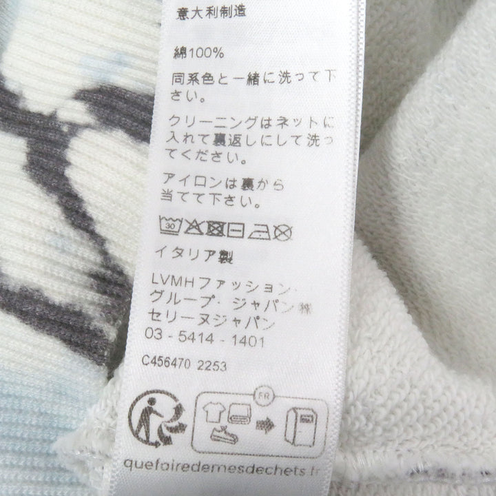 Great CELINE sweat LOOSE TIE DYE SWEAT SHIRT Pink cotton mens S 2Y53C647V