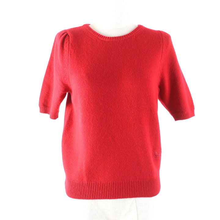 Great CELINE sweater Sulky Embroidery Crew Neck cashmere Women XS 2A65P152I