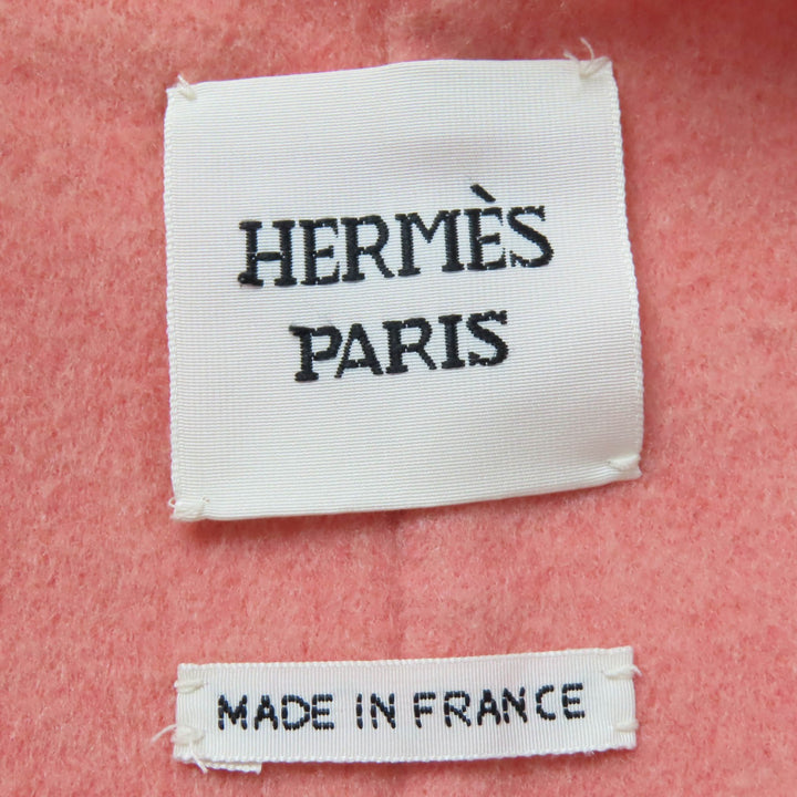 HERMES coat 100% cashmere, double-faced coat, no collarcashmere Women36 2H0122DB