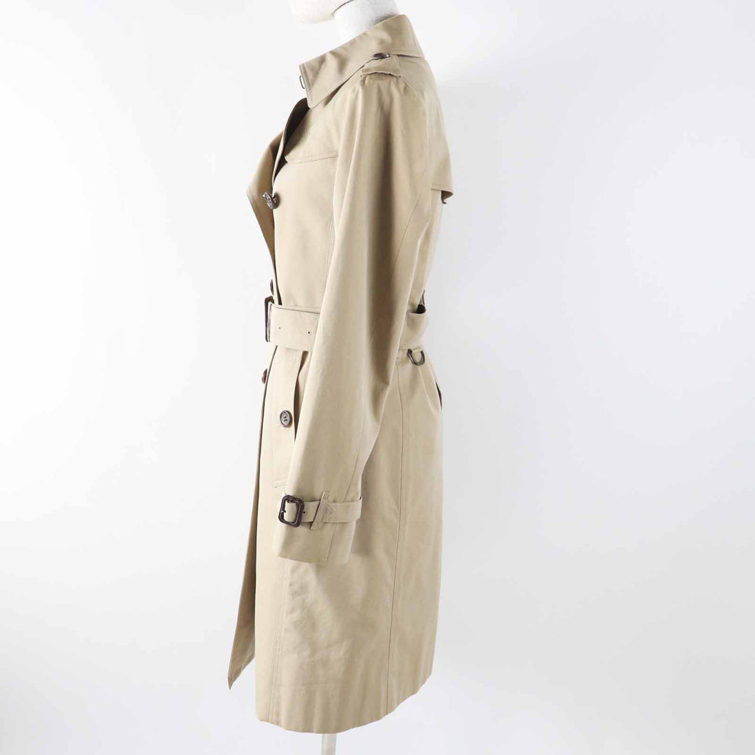 Great BURBERRY LONDON trench coat With liner beige cotton Women 36 B1A89-630-51