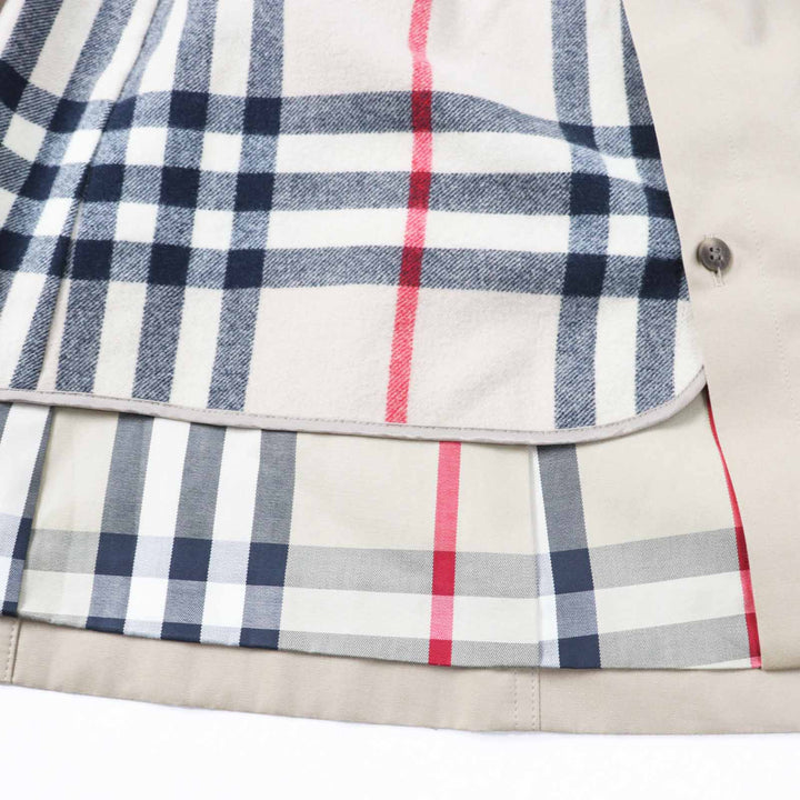Great BURBERRY LONDON trench coat With liner beige cotton Women 36 B1A89-630-51