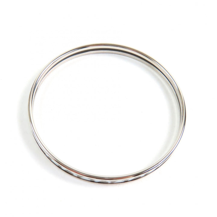 Pristine HERMES Bangle Carte a Joue Current Enamel Bracelet Women