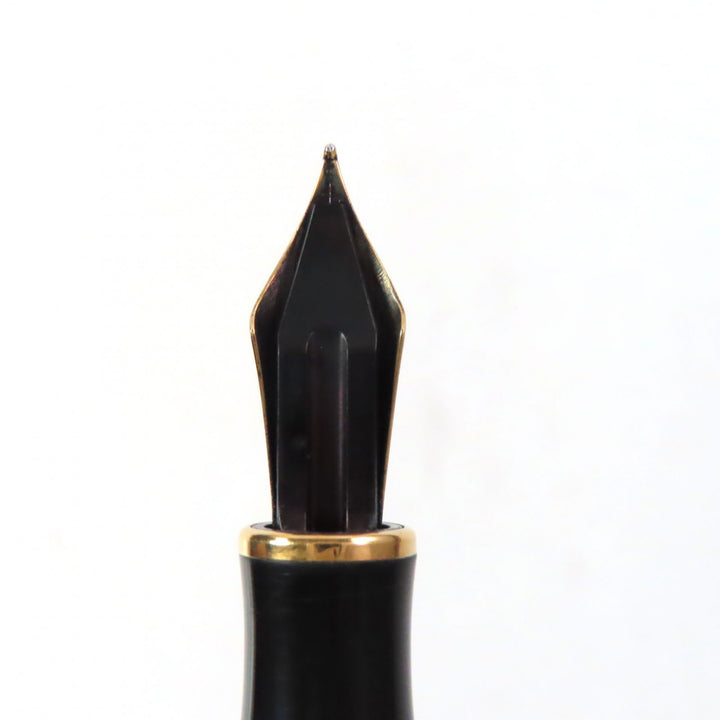 Very Good CARAN dACHE fountain pen Geneva Collection Lacquer Ecaille Marble Pattern Brown 18K mens