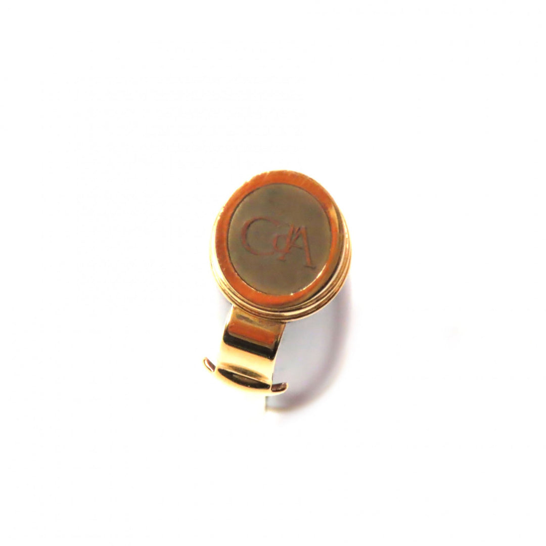 Very Good CARAN dACHE fountain pen Geneva Collection Lacquer Ecaille Marble Pattern Brown 18K mens