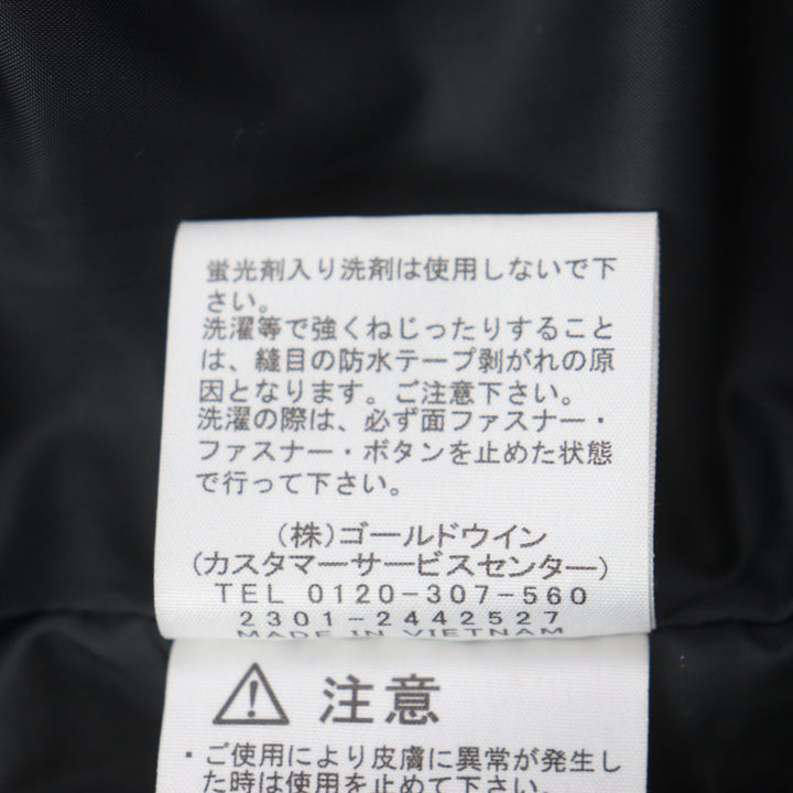 Great THE NORTH FACE Mountain Light Jacket GORE-TEX Beige black Nylon mens M NP62236