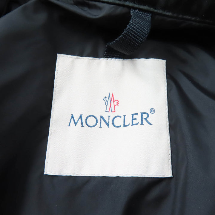Excellent MONCLER Jacket FIADONE ZIP UP LACE BOMBER JACKET BLOUSE black Nylon Women 1
