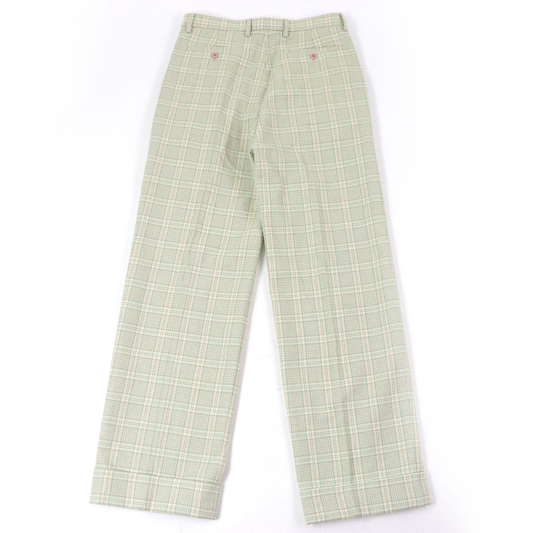 Pristine GUCCI Pants trousers Green system wool mens 46 653360