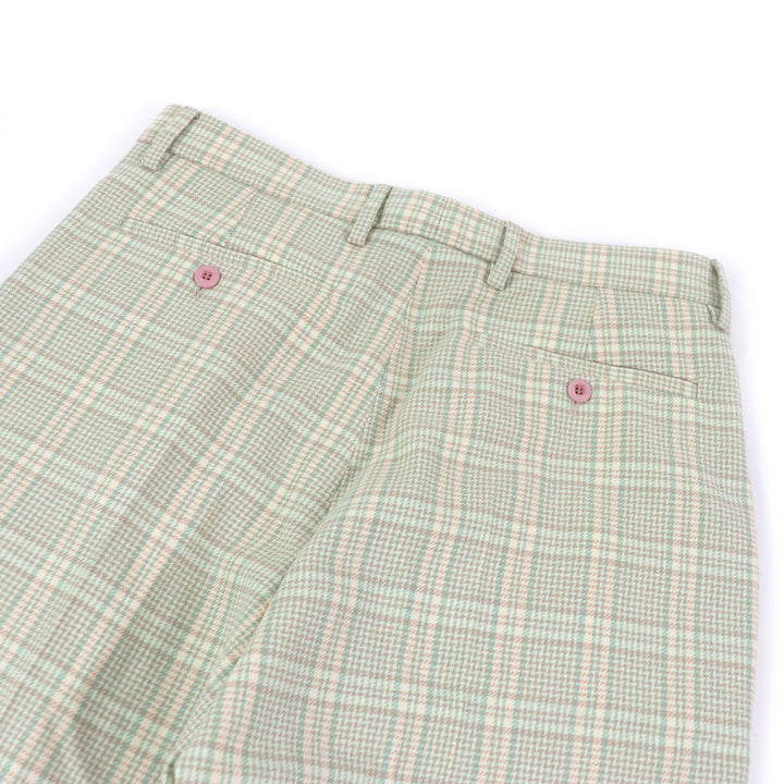 Pristine GUCCI Pants trousers Green system wool mens 46 653360
