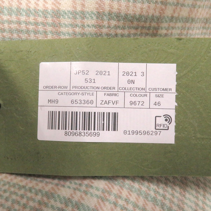 Pristine GUCCI Pants trousers Green system wool mens 46 653360