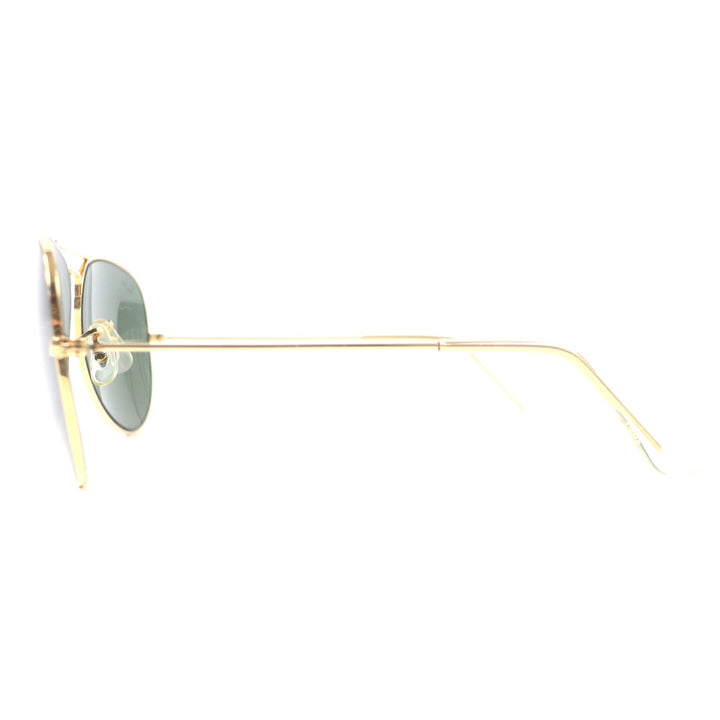 Great Ray-Ban sunglasses Aviator Bausch + Lomb Teardrop gold mens RB3025 L0205