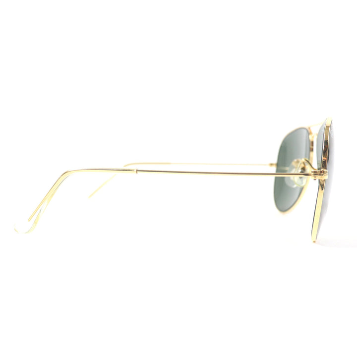 Great Ray-Ban sunglasses Aviator Bausch + Lomb Teardrop gold mens RB3025 L0205