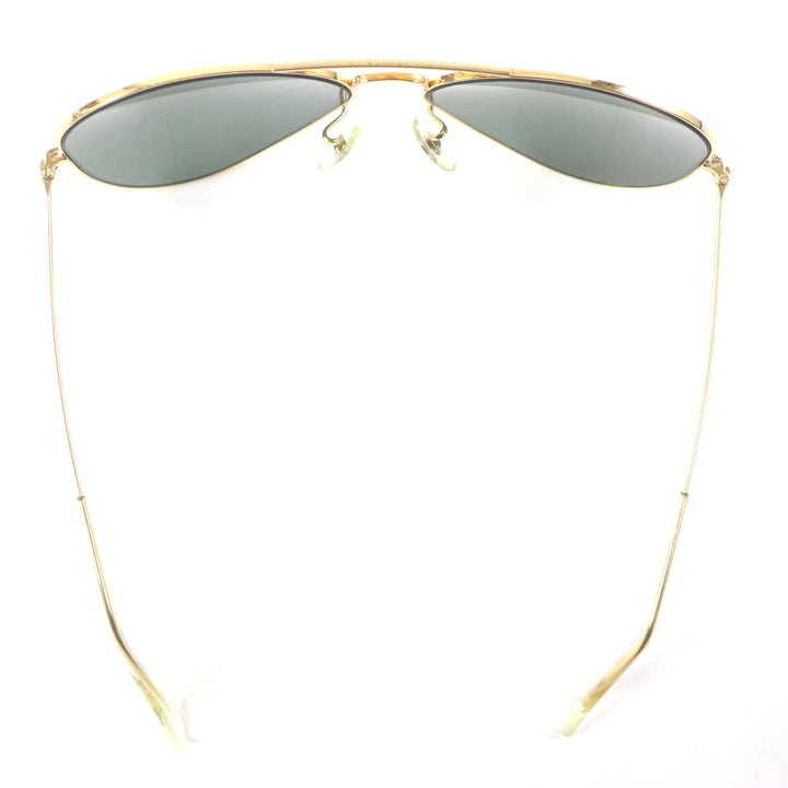 Great Ray-Ban sunglasses Aviator Bausch + Lomb Teardrop gold mens RB3025 L0205