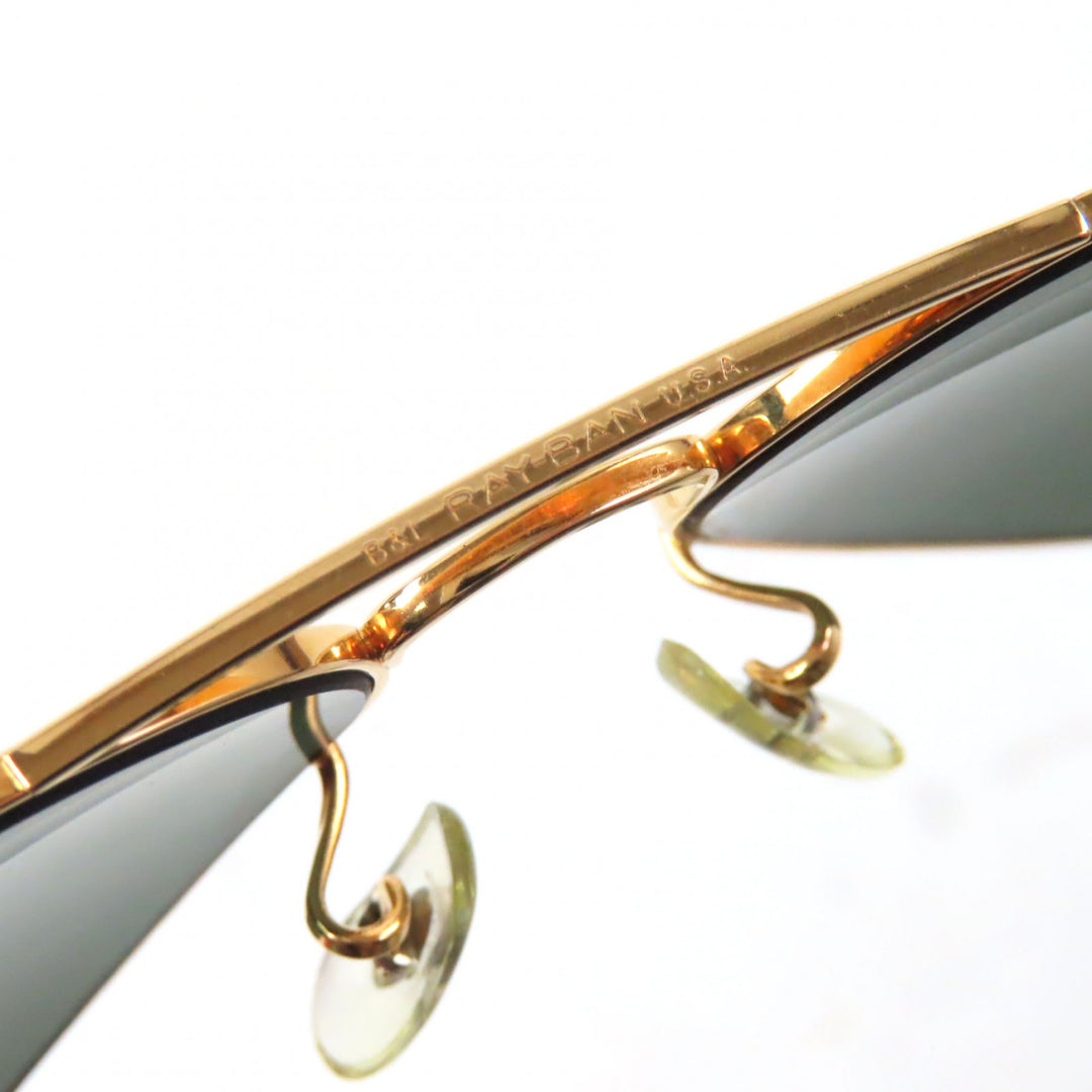 Great Ray-Ban sunglasses Aviator Bausch + Lomb Teardrop gold mens RB3025 L0205