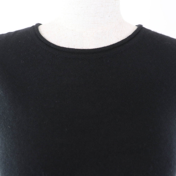 Great HERMES ensemble Margiela period cardigan + sleeveless black cashmere Women XS