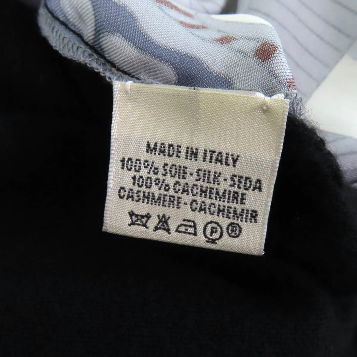 Great HERMES ensemble Margiela period cardigan + sleeveless black cashmere Women XS