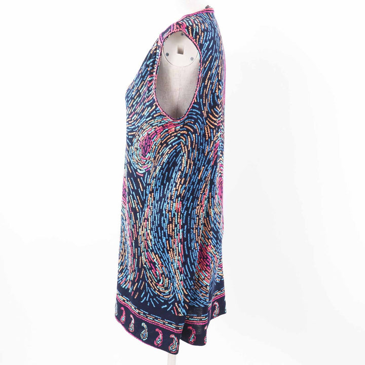 Excellent LEONARD FASHION tops French Sleeve Tunic / Multi cotton Women 40