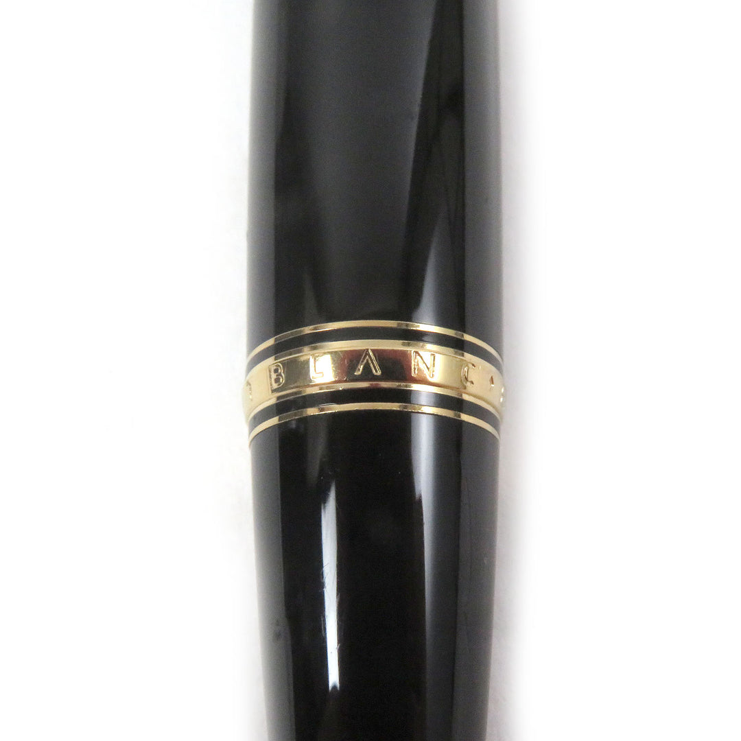Very Good MONTBLANC Ballpoint pen BOHEME Black Gold Rouge Colored Gemstones mens