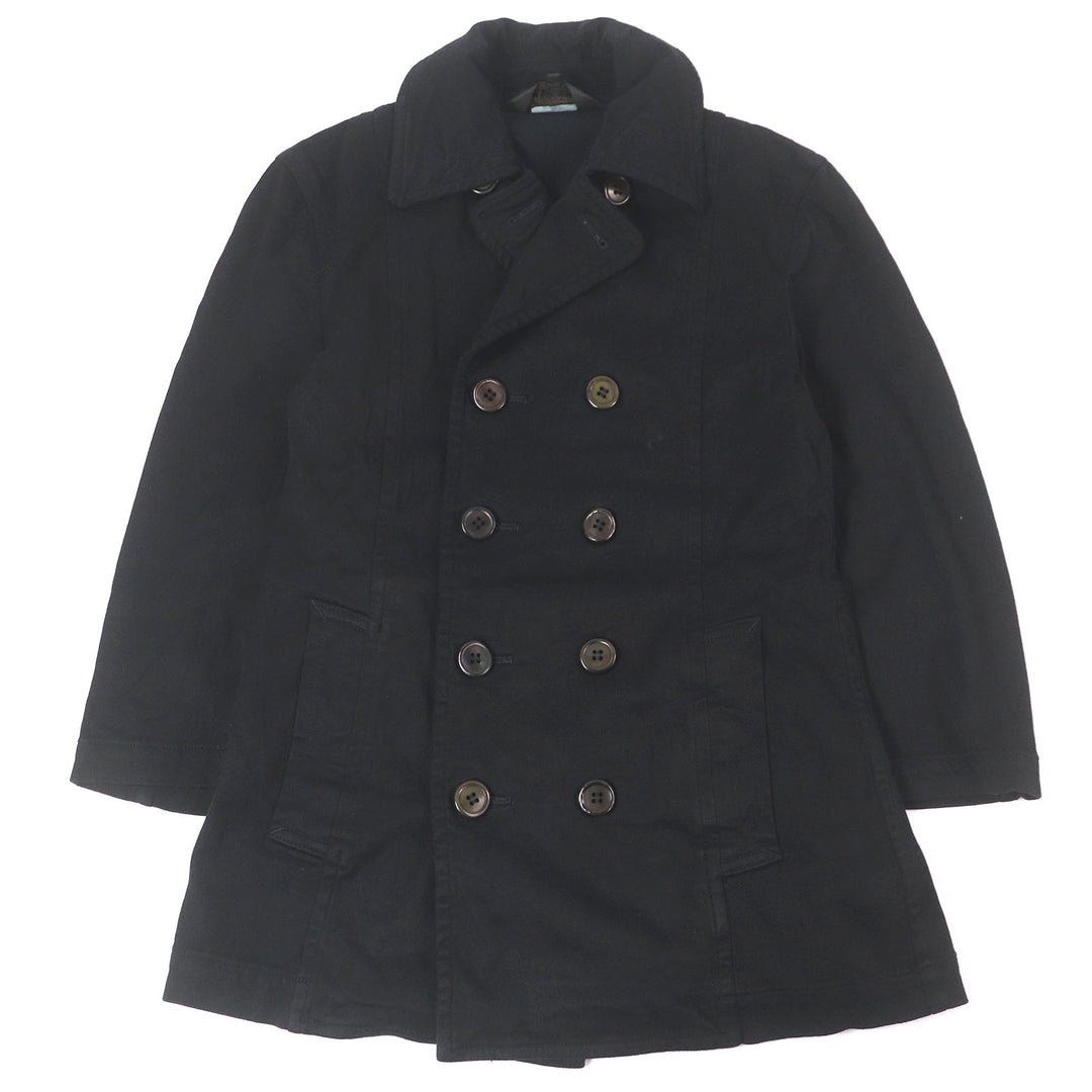 Great COMME des GARCONS HOMME PLUS pea coat Product dyed double-breasted jacket M