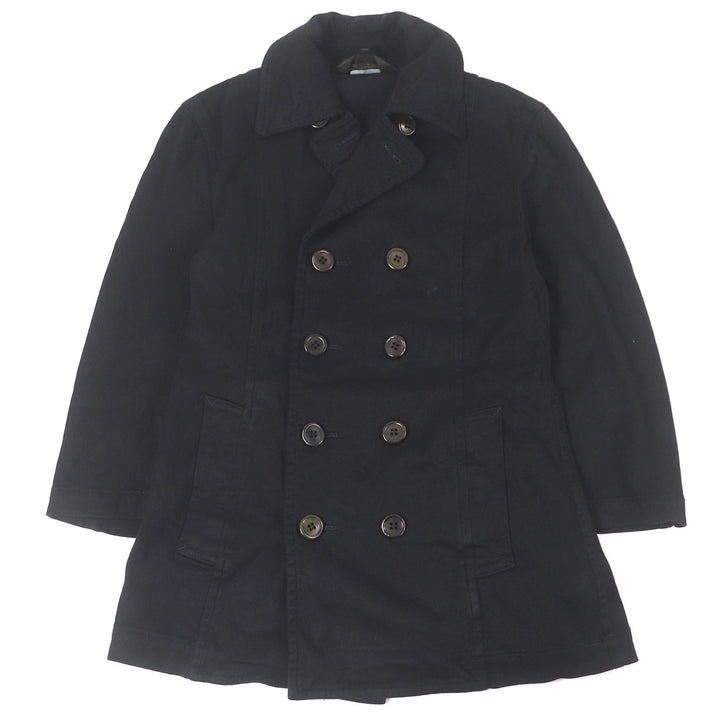 Great COMME des GARCONS HOMME PLUS pea coat Product dyed double-breasted jacket M