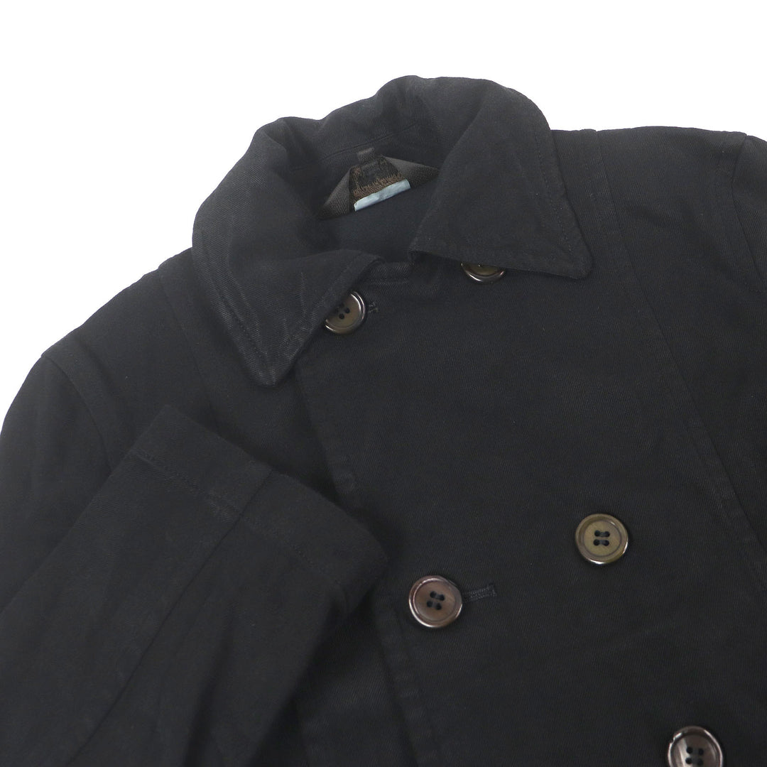 Great COMME des GARCONS HOMME PLUS pea coat Product dyed double-breasted jacket M