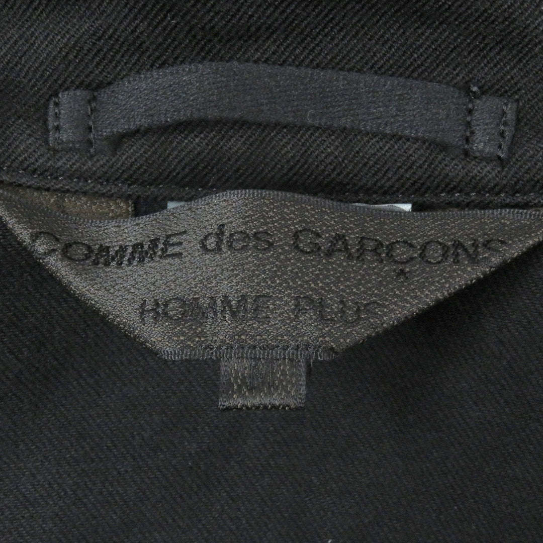 Great COMME des GARCONS HOMME PLUS pea coat Product dyed double-breasted jacket M