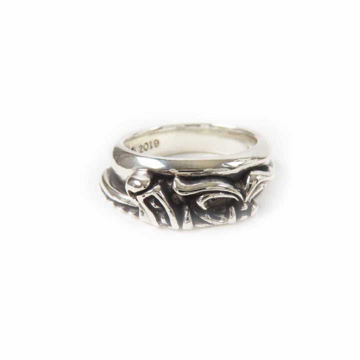 Excellent CHROME HEARTS Ring Half Classic Dagger Ring Silver SV925 Women