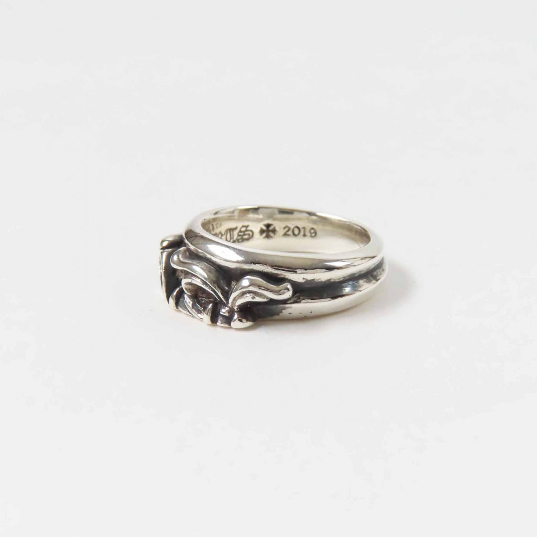 Excellent CHROME HEARTS Ring Half Classic Dagger Ring Silver SV925 Women