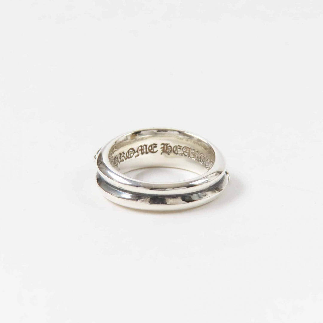 Excellent CHROME HEARTS Ring Half Classic Dagger Ring Silver SV925 Women