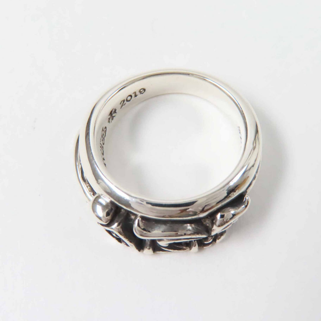 Excellent CHROME HEARTS Ring Half Classic Dagger Ring Silver SV925 Women