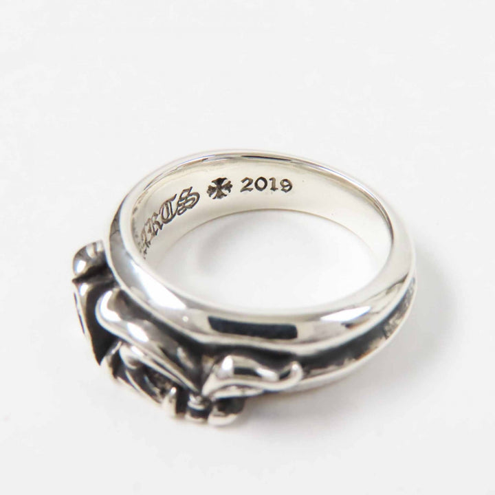 Excellent CHROME HEARTS Ring Half Classic Dagger Ring Silver SV925 Women