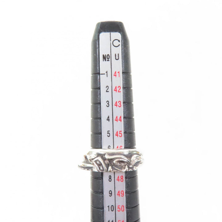Excellent CHROME HEARTS Ring Half Classic Dagger Ring Silver SV925 Women